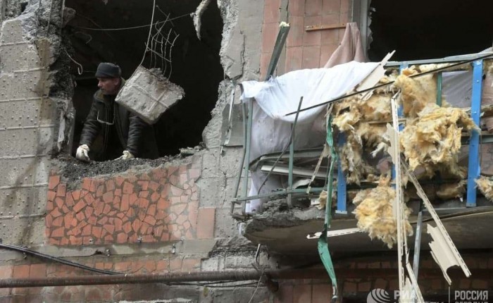 Partlayışdan sonra Xarkov şəhəri -DƏHŞƏTLİ GÖRÜNTÜLƏR